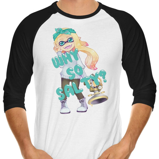 Why So Salty? - 3/4 Sleeve Raglan T-Shirt