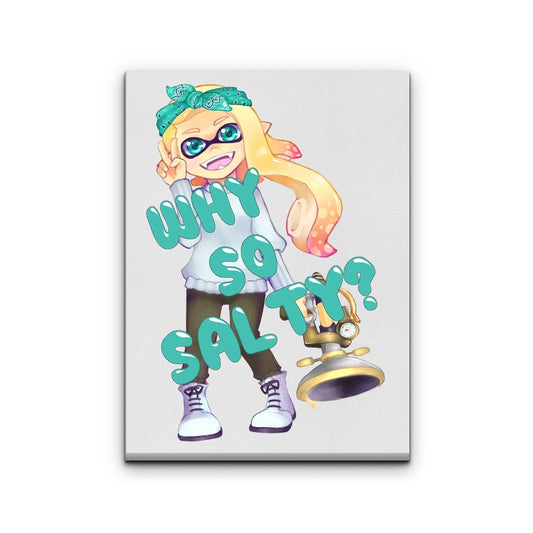 Why So Salty? - Canvas Print