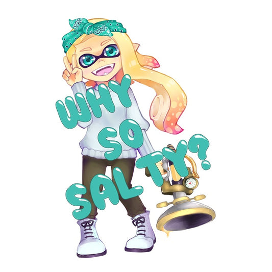 Why So Salty? - Throw Pillow