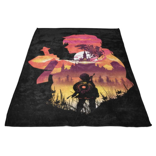 Wild Sunset - Fleece Blanket