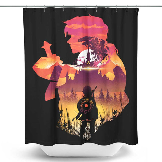 Wild Sunset - Shower Curtain