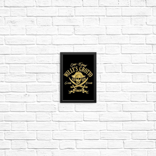 Willy's Grotto - Posters & Prints