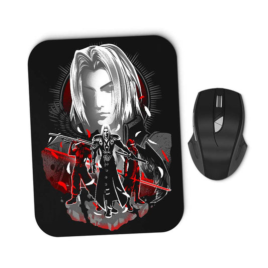 Winged Silhouette - Mousepad