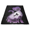 Witch's Cat - Fleece Blanket