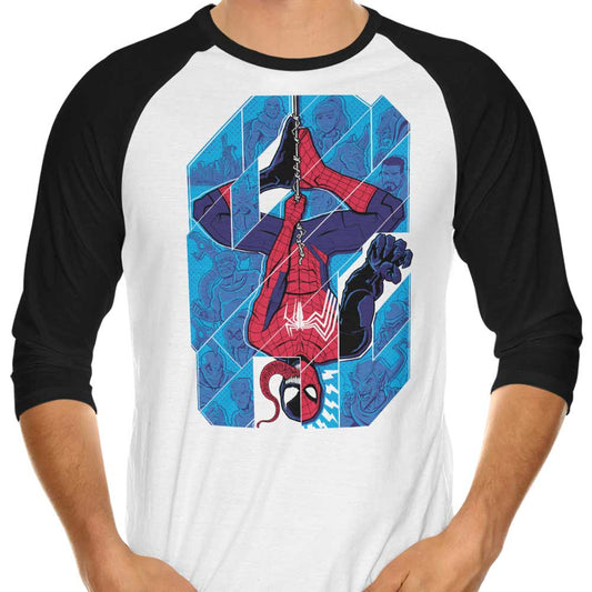 With Great Power - 3/4 Sleeve Raglan T-Shirt