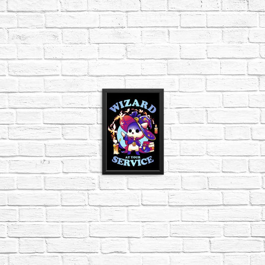 Wizard at Your Service - Posters & Prints