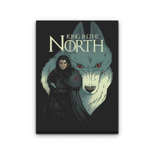 Wolf King - Canvas Print