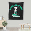 Working from Home - Wall Tapestry