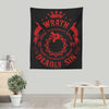 Wrath is My Sin - Wall Tapestry