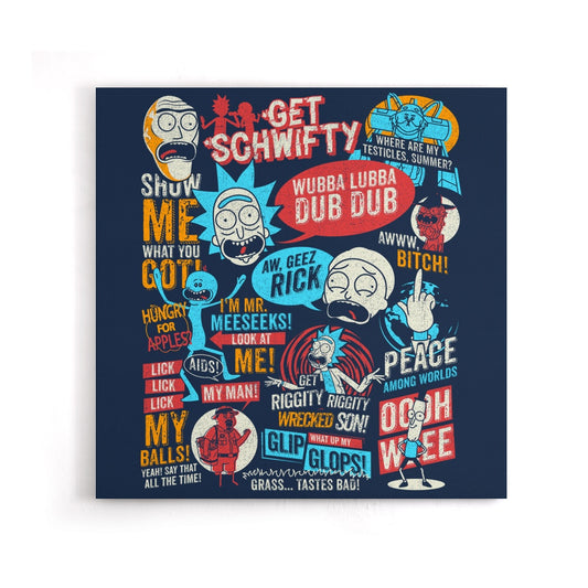Wub a Lub a Dub Dub - Canvas Print