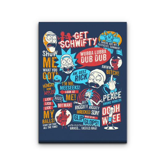 Wub a Lub a Dub Dub - Canvas Print
