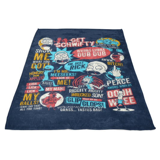 Wub a Lub a Dub Dub - Fleece Blanket
