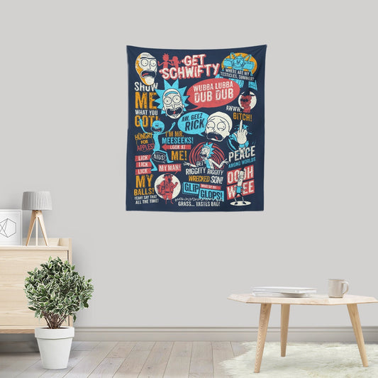 Wub a Lub a Dub Dub - Wall Tapestry