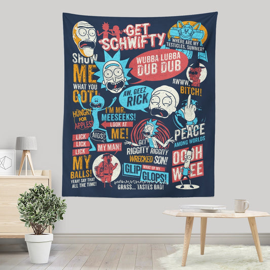 Wub a Lub a Dub Dub - Wall Tapestry