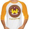 Wumbo University - 3/4 Sleeve Raglan T-Shirt