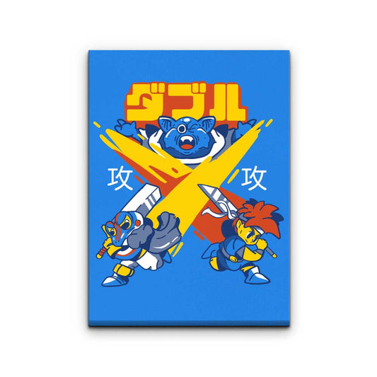 X-Slash - Canvas Print