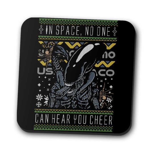 Xeno Christmas Sweater - Coasters