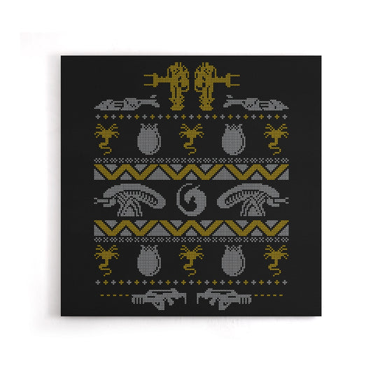 Xmas Bug Hunt - Canvas Print