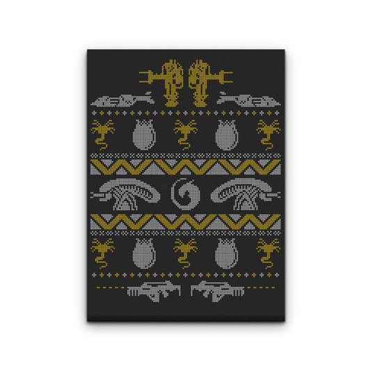 Xmas Bug Hunt - Canvas Print