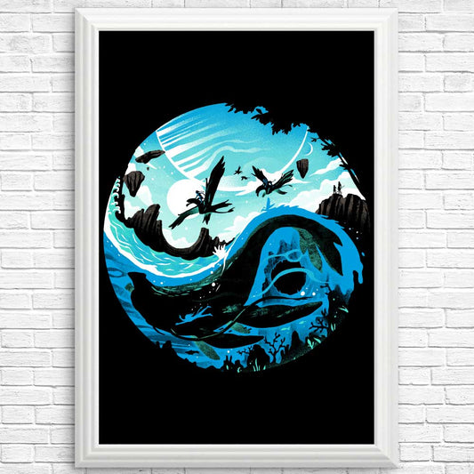 YinYang of Water - Posters & Prints