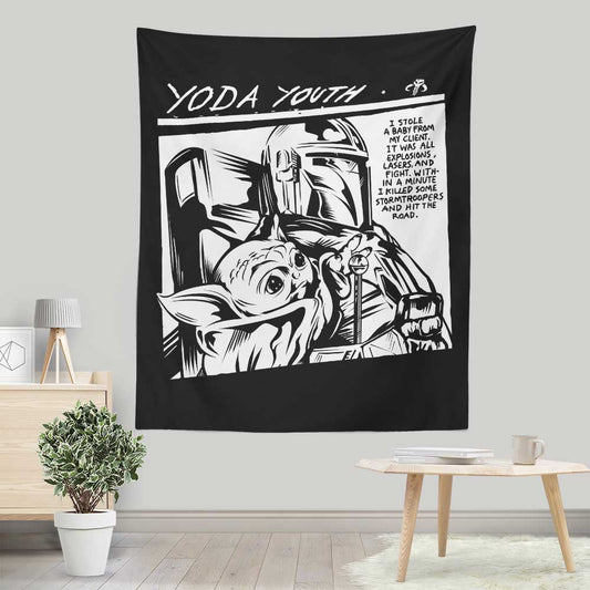 Yoda Youth - Wall Tapestry