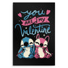 You Are My Valentine - Metal Print