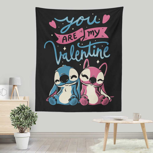 You Are My Valentine - Wall Tapestry