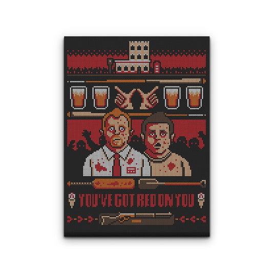 You've Got Red on You - Canvas Print