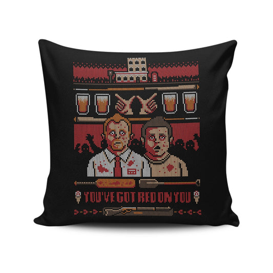 You've Got Red on You - Throw Pillow