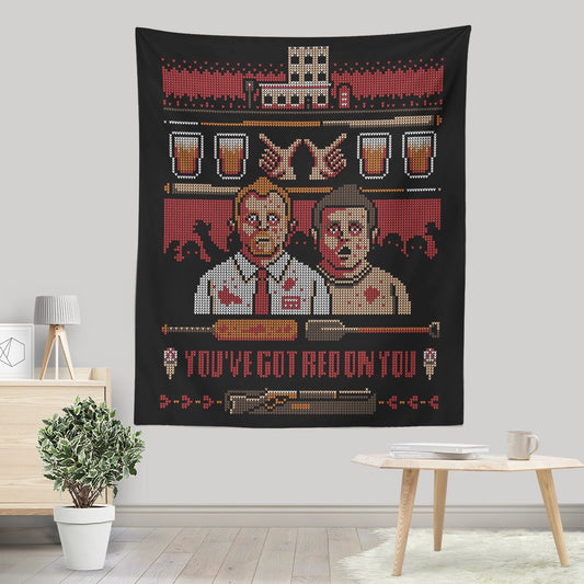 You've Got Red on You - Wall Tapestry