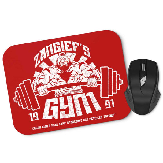 Zangief Gym - Mousepad