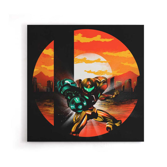 Zebes Smash - Canvas Print