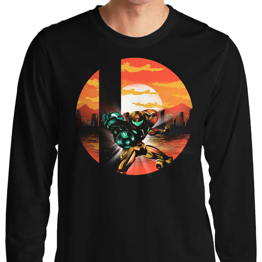 Zebes Smash - Long Sleeve T-Shirt
