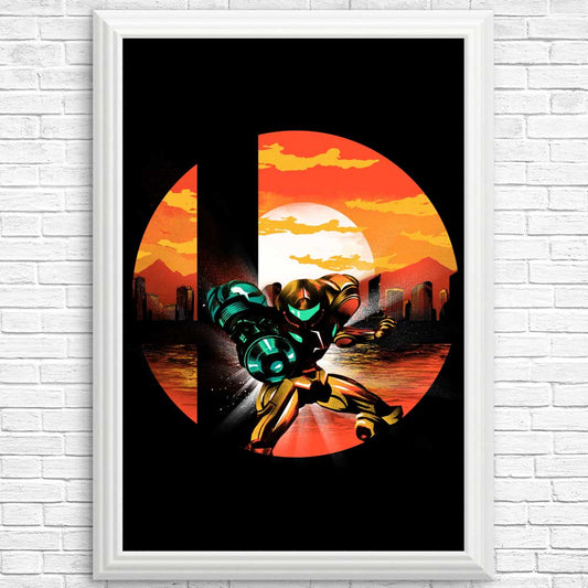 Zebes Smash - Posters & Prints
