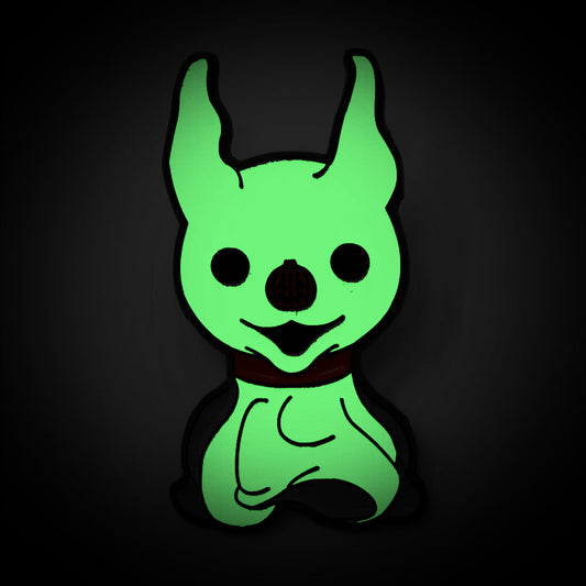 Adorable Ghost Dog - Enamel Pin