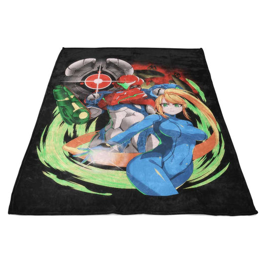 Zero Suit Dread - Fleece Blanket