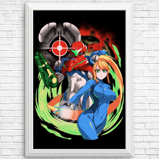 Zero Suit Dread - Posters & Prints