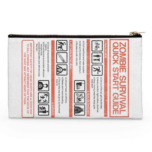 Zombie Survival Quick Start Guide (Alt) - Accessory Pouch