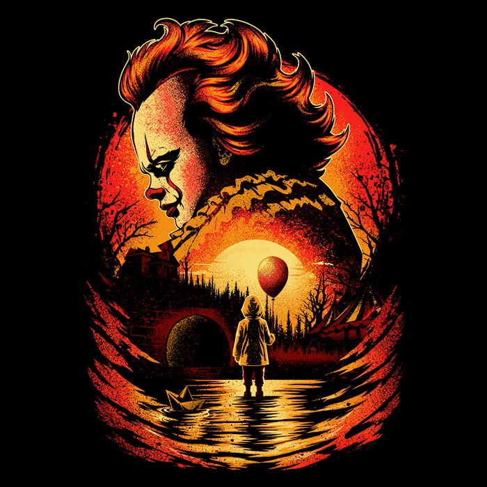 Clown Beneath the Moon