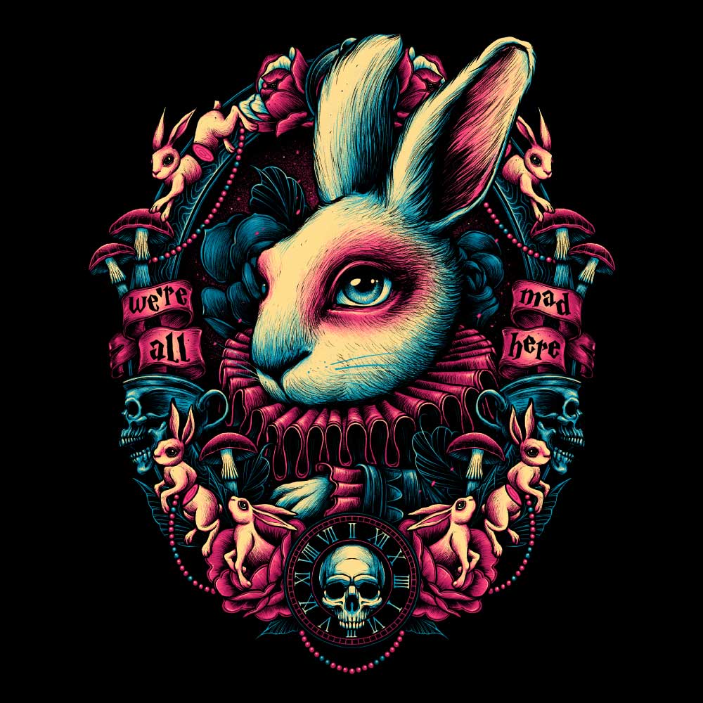 Follow the White Rabbit – Once Upon a Tee