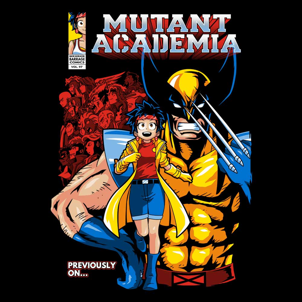 Mutant academia once upon a tee