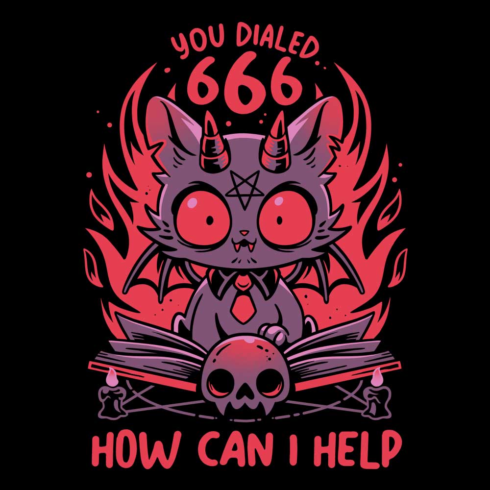 Satanic Support Cat