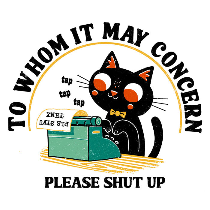 To Whom it May Concern