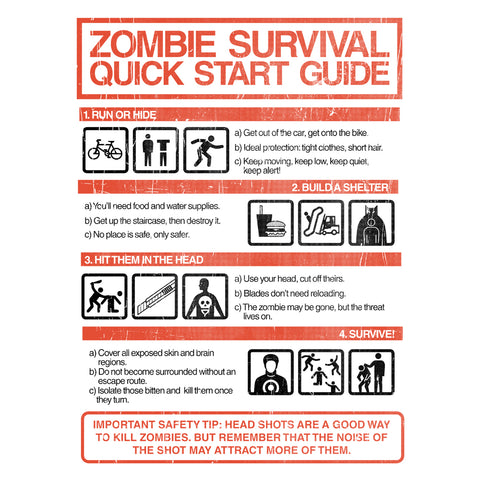 Zombie Survival Quick Start Guide (Alt)