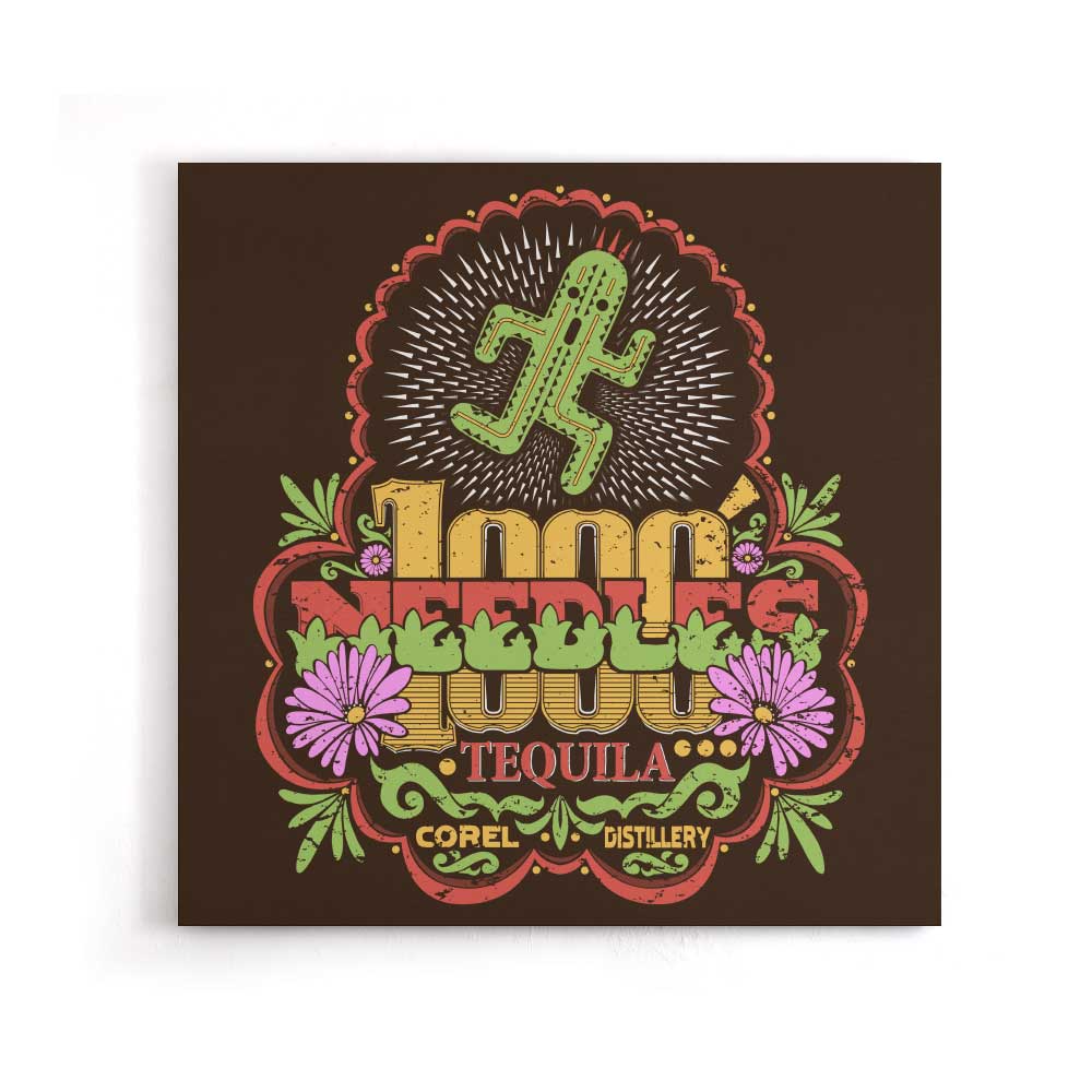 1000 Needles Tequila - Canvas Print