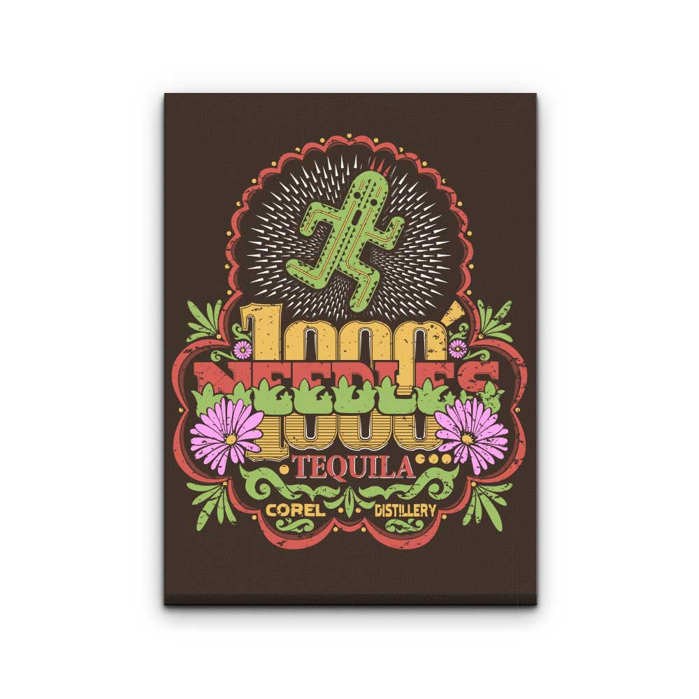1000 Needles Tequila - Canvas Print