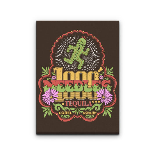 1000 Needles Tequila - Canvas Print