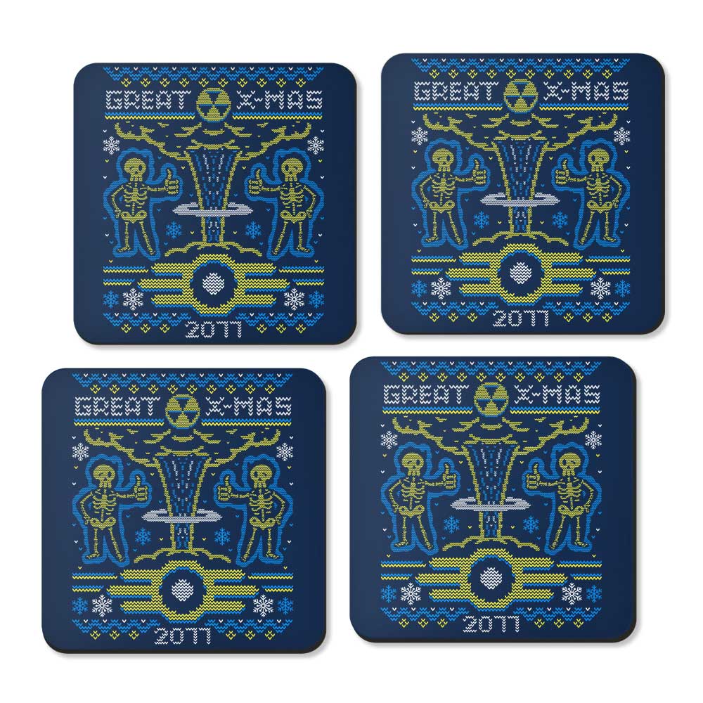 2077 Xmas - Coasters