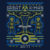 2077 Xmas - Shower Curtain