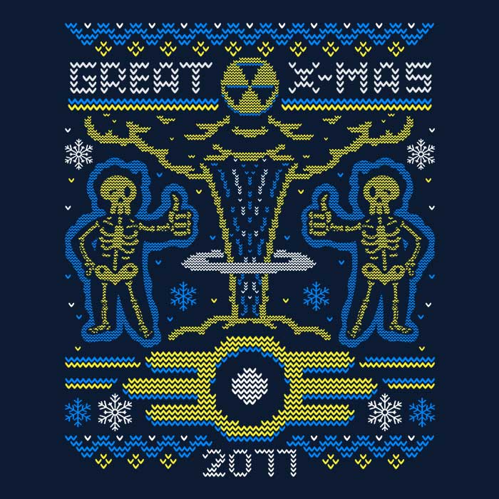 2077 Xmas - Men's V-Neck